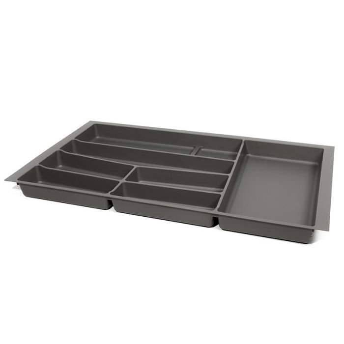 Cubertero Modelo Auro Para Cajón Módulo 300 - 1000 Acabado Antracita/Blanco Modulo Modulo 1000 Acabado Antracita Herrajes Alk Cubertero Modelo Auro Para Cajón Módulo 300 - 1000 Acabado Antracita/Blanco Modulo Modulo 1000 Acabado Antracita Herrajes Alk