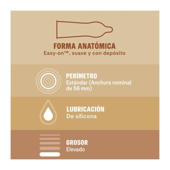 Durex REAL FEEL piel con piel Preservativos Extra Fino Lubricados Anatomic Easy-On 12 Unidades 1