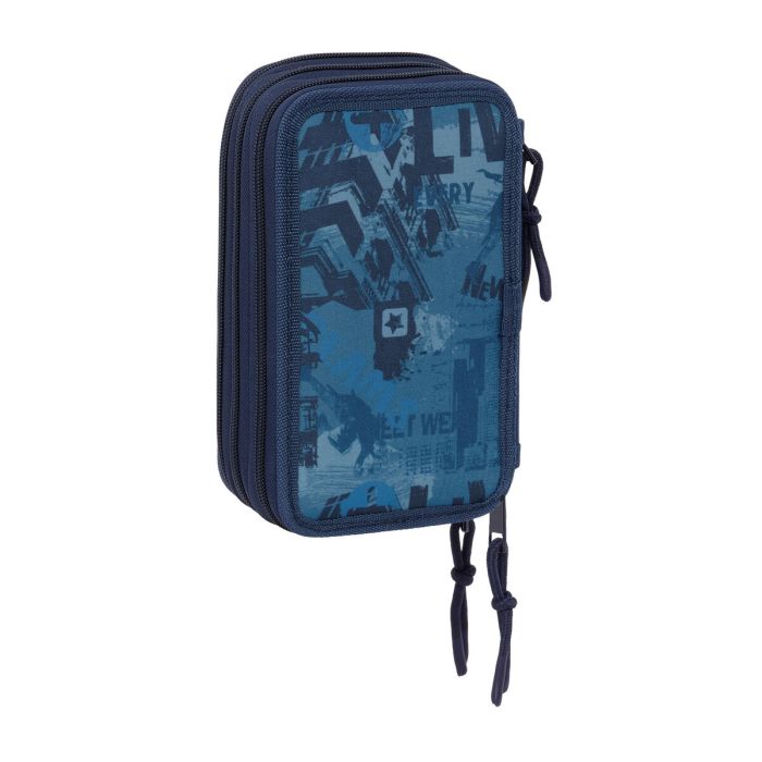 Portatodo Safta New edition Azul marino 12,5 x 19,5 x 5,5 cm 37 Piezas 2 Portatodo Safta New edition Azul marino 12,5 x 19,5 x 5,5 cm 37 Piezas 2