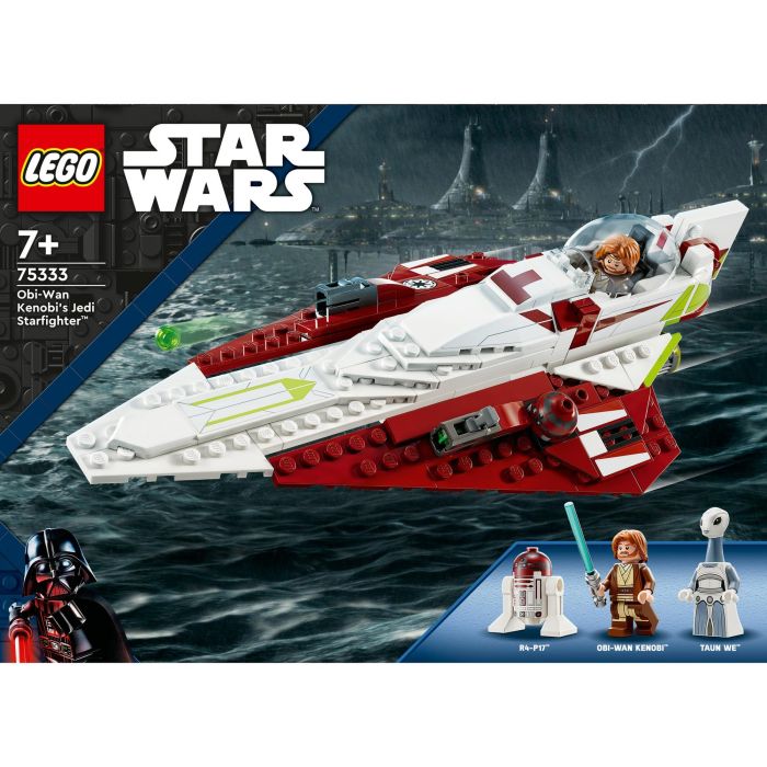 LEGO 75333 Star Wars Jedi Starfighter de Obi-Wan Kenobi - Set de Construcción para Jugar y Coleccionar - El Ataque de los Clones 10 LEGO 75333 Star Wars Jedi Starfighter de Obi-Wan Kenobi - Set de Construcción para Jugar y Coleccionar - El Ataque de los Clones 10