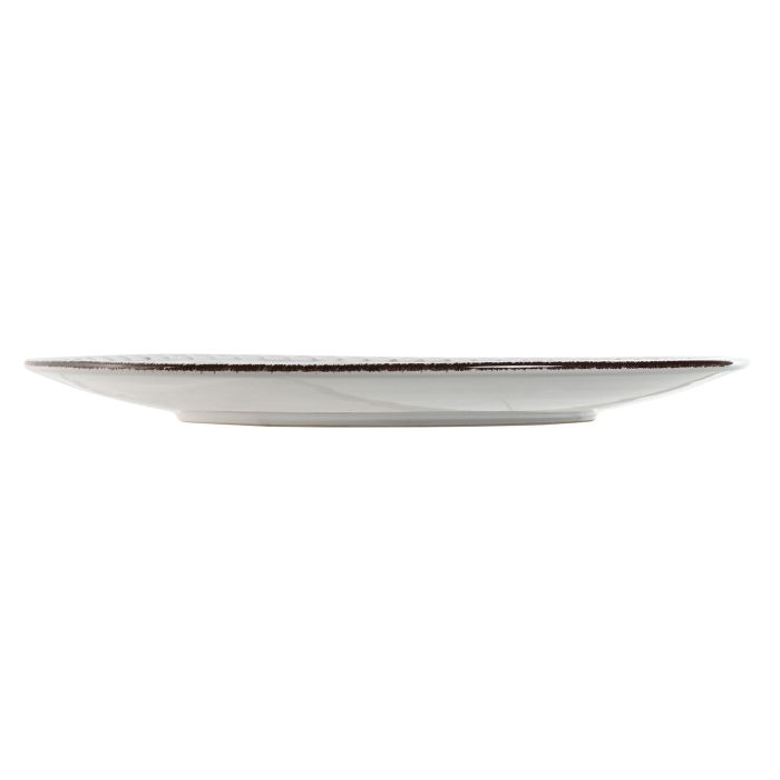 Plato Basicos DKD Home Decor Blanco 28 x 2.5 x 28 cm (6 Unidades) 3 Plato Basicos DKD Home Decor Blanco 28 x 2.5 x 28 cm (6 Unidades) 3
