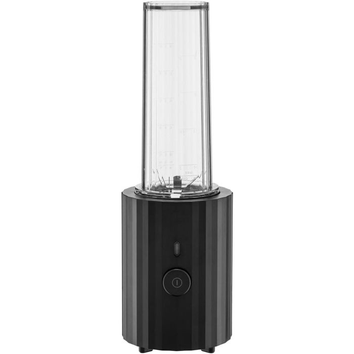 Alessi MDL17 B Plissé Personal Blender Negra - Batidora personal de diseño original y sofisticado Alessi MDL17 B Plissé Personal Blender Negra - Batidora personal de diseño original y sofisticado