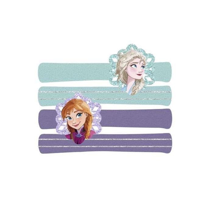 Accesorios pelo coletero 4 piezas frozen 6.5 x 12.5 x 0.1 cm 1