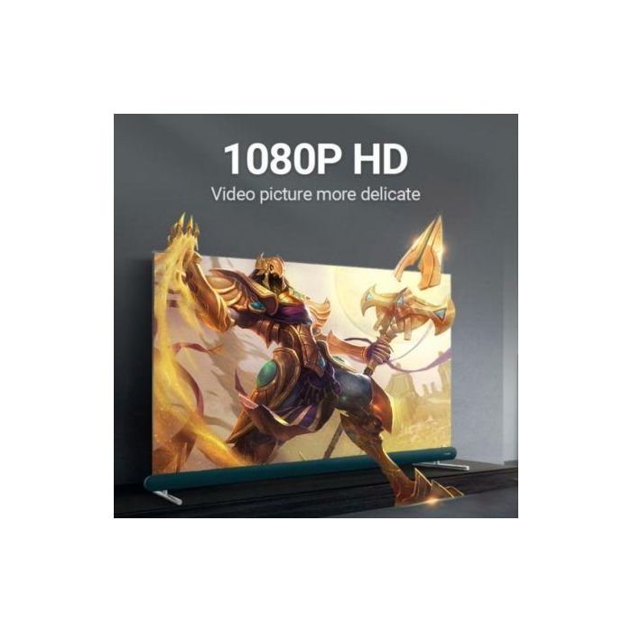 Vention AEFB0 Convertidor RCA a HDMI 1080P@60Hz Metálico Negro para Conectar Dispositivos Antiguos a TV/Proyector Moderno 3 Vention AEFB0 Convertidor RCA a HDMI 1080P@60Hz Metálico Negro para Conectar Dispositivos Antiguos a TV/Proyector Moderno 3