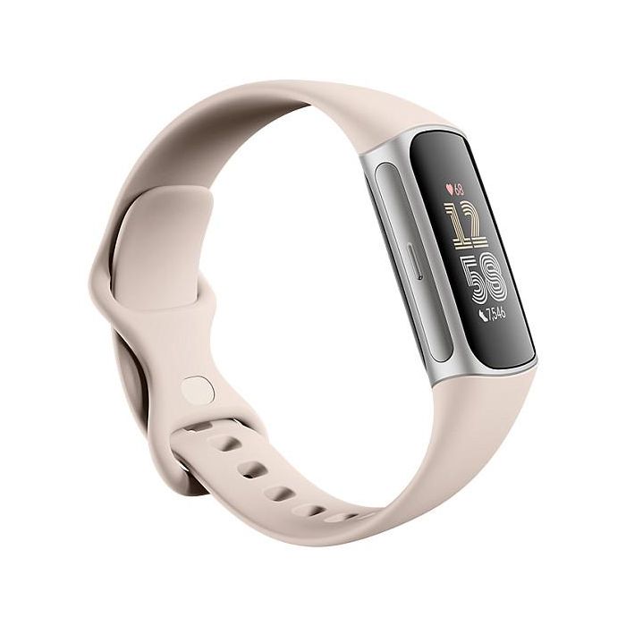 Fitbit Charge 6 Porcelain, Pulsera de Actividad con GPS y NFC, Pantalla AMOLED, Resistente al Agua, Color Beige y Plata 2 Fitbit Charge 6 Porcelain, Pulsera de Actividad con GPS y NFC, Pantalla AMOLED, Resistente al Agua, Color Beige y Plata 2