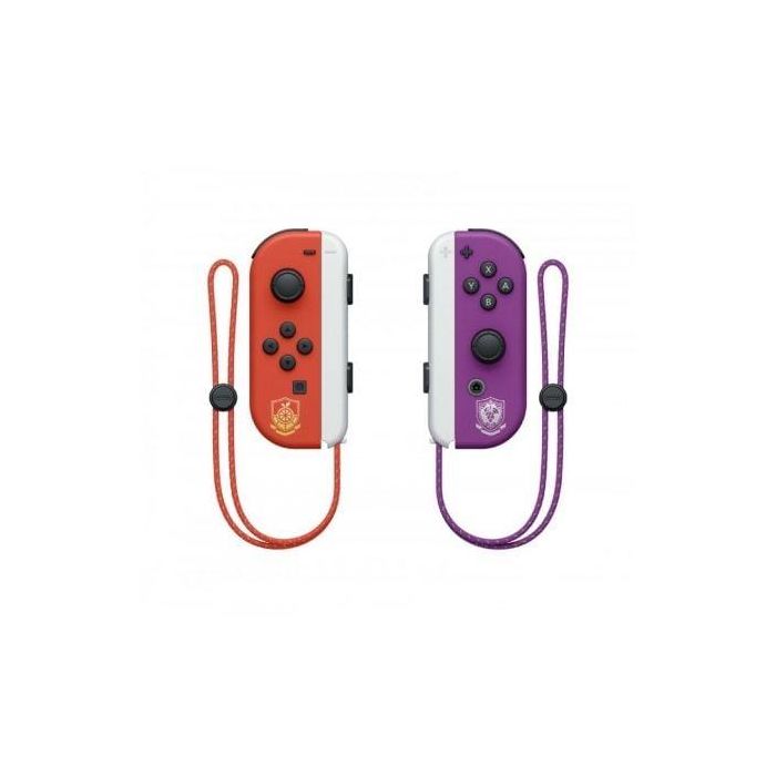 Nintendo Switch Versión OLED Edición Limitada Pokémon Escarla - Púrpura/ Incluye Base/ 2 Mandos Joy-Con 4 Nintendo Switch Versión OLED Edición Limitada Pokémon Escarla - Púrpura/ Incluye Base/ 2 Mandos Joy-Con 4