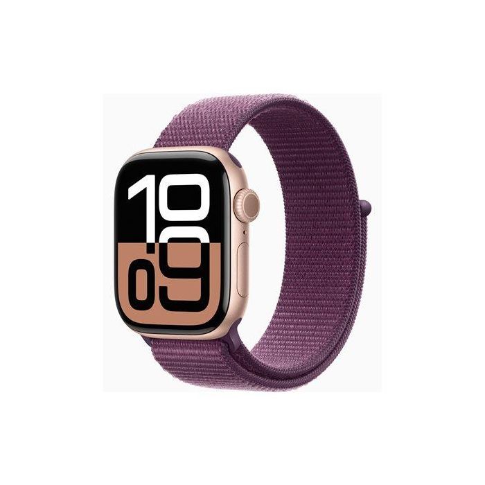 Apple Watch Series 10 Smartwatch GPS + Cellular 46mm Oro Rosa Correa Deportiva Aluminio Reciclado 64GB Resistente Agua 50m 1 Apple Watch Series 10 Smartwatch GPS + Cellular 46mm Oro Rosa Correa Deportiva Aluminio Reciclado 64GB Resistente Agua 50m 1