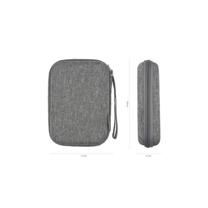 AISENS ASBG-005-GR Estuche Protector Rígido para Disco Duro Externo 2.5" Gris, Algodón y Lino, con Cremallera y Compartimento para Cables 3 AISENS ASBG-005-GR Estuche Protector Rígido para Disco Duro Externo 2.5" Gris, Algodón y Lino, con Cremallera y Compartimento para Cables 3