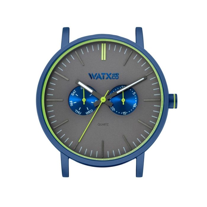 Reloj Unisex Watx & Colors WXCA2726 Azul Gris (Ø 44 mm) Reloj Unisex Watx & Colors WXCA2726 Azul Gris (Ø 44 mm)