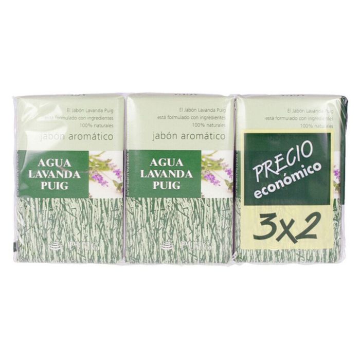 Agua Lavanda Puig Jabón 100% Natural Pack