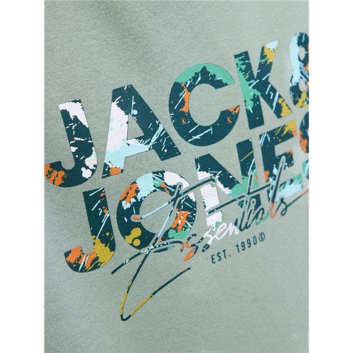 Sudadera sin Capucha Niño Jack & Jones Jjgeplas Crew Neck Azul M 2