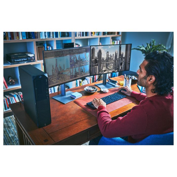 HP Monitor Z24m G3 23.8'' QHD (2560x1440) IPS 5ms USB-C Webcam Altavoces para Conferencias Plata 2