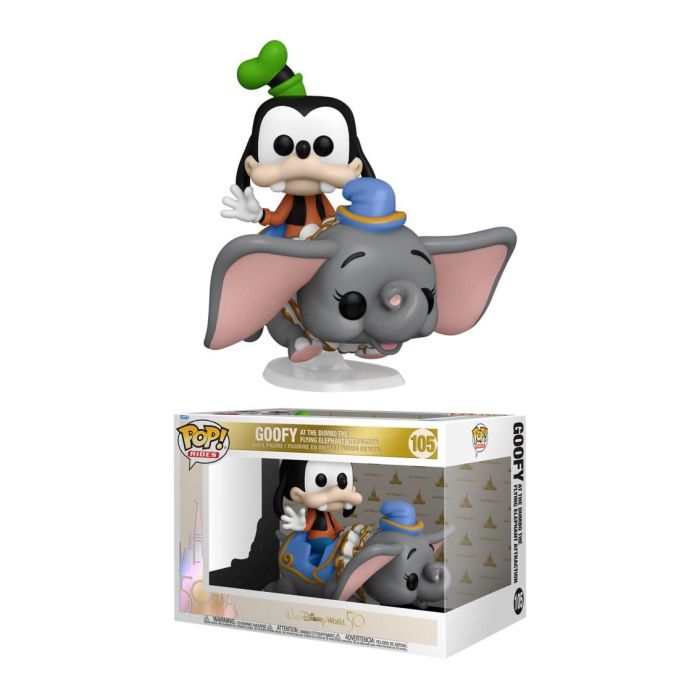 Funko Pop Ride Disney Goofy y Dumbo 50 Aniversario Vinilo 15cm 1 Funko Pop Ride Disney Goofy y Dumbo 50 Aniversario Vinilo 15cm 1
