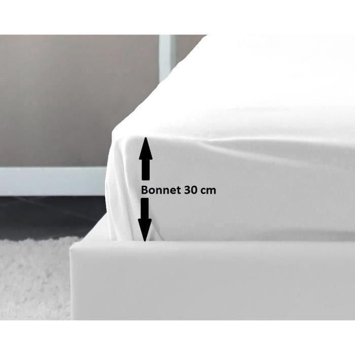 Lovely Home Sábana ajustable 100% Algodón Blanco 140x190 cm para cama de matrimonio Sombrero 30 cm Certificado Oeko-Tex Lovely Home Sábana ajustable 100% Algodón Blanco 140x190 cm para cama de matrimonio Sombrero 30 cm Certificado Oeko-Tex