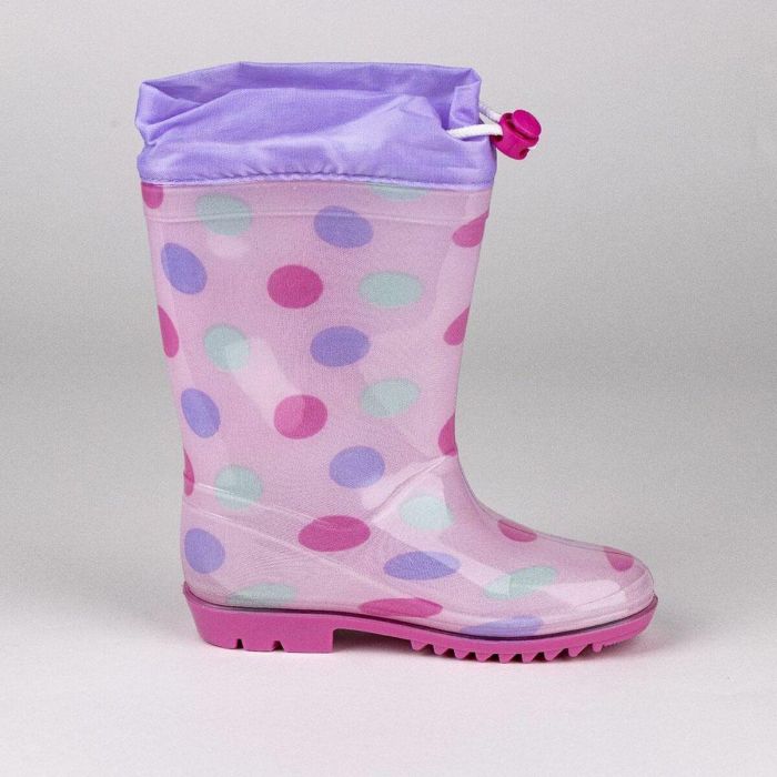 Botas de Agua Infantiles Minnie Mouse Rosa 1