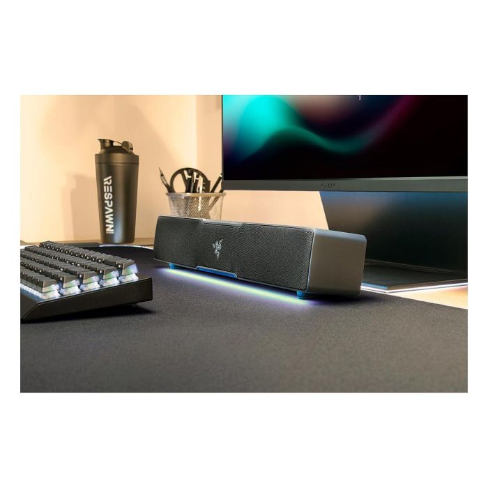 Razer Leviathan V2 X Barra de Sonido para Gaming, 65W, Inalámbrico y Alámbrico, Negro