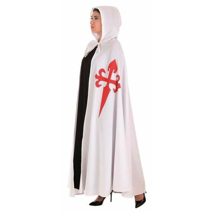 Disfraz adulto capa santiago blanca talla l 1 Disfraz adulto capa santiago blanca talla l 1