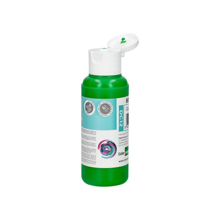 Pintura Acrilica Liderpapel Bote De 80 mL Verde 2