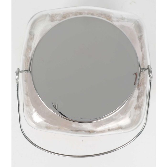 La Mediterranea Tarro de Vidrio con Tapa de Acero y Asa 2000 ml (2 L) - 13.2 x 13.4 x 18.4 cm (6 Unidades)