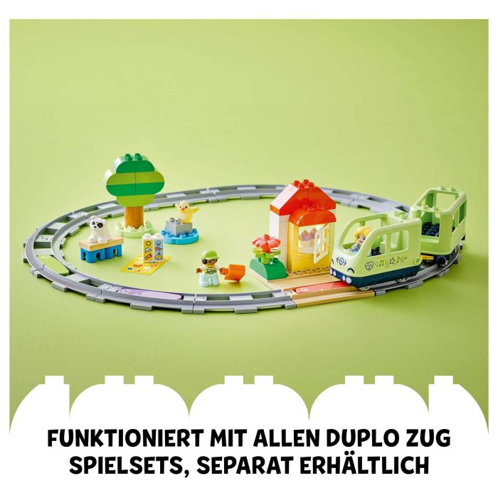 Lego Tren de aventuras interactivo 10427 - Juguetes de aprendizaje temprano para niños de 2 años