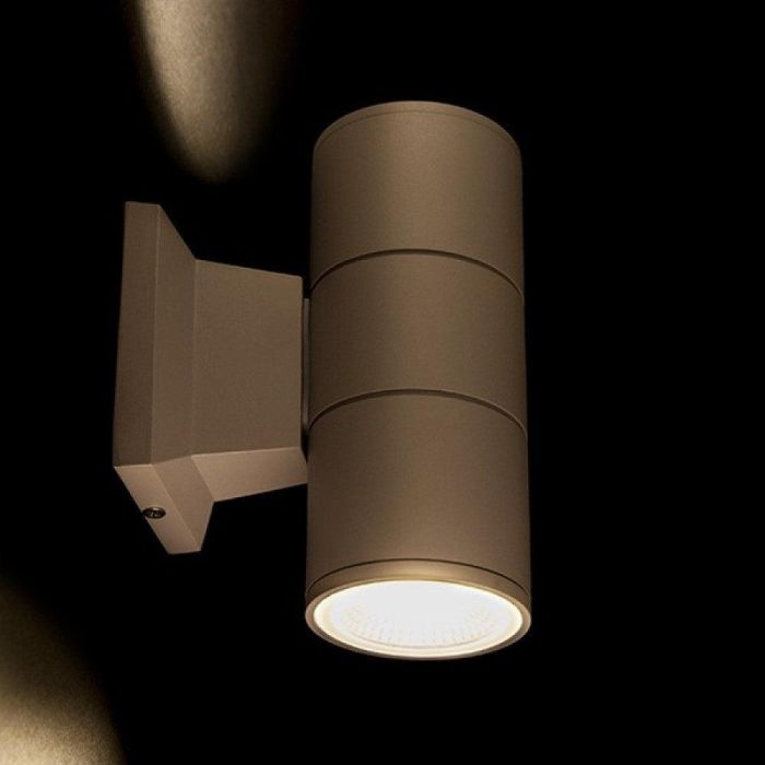 Aplique LED 14W 1347Lm 2700K Bella IP65 40.000H [HO-COBWALL-2X7-WW]