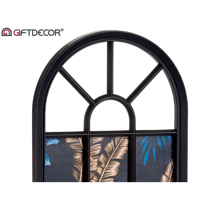 Giftdecor Portafotos Múltiple Ventana Negro 34.5x2.5x69.5 cm (Set de 6) 4