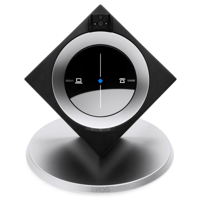 EPOS Auriculares DECT Inalámbricos Impact DW 20 ML EU para Oficina/Centro de Llamadas, Cancelación de Ruido, Alcance 180m, Color Negro/Plata 4