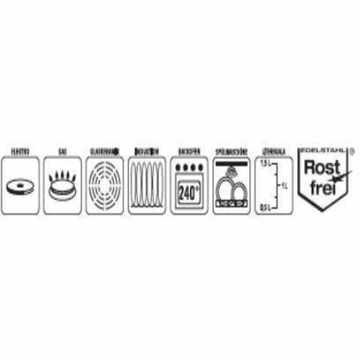 GSW GSW4005643981088 Catering Inducción Acero Inoxidable 26 cm 10 L 5 GSW GSW4005643981088 Catering Inducción Acero Inoxidable 26 cm 10 L 5