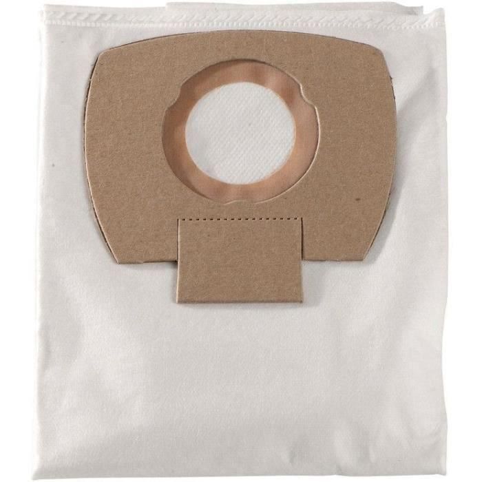 Bolsas filtrantes para aspiradora - METABO - Fibra - 25 L Bolsas filtrantes para aspiradora - METABO - Fibra - 25 L