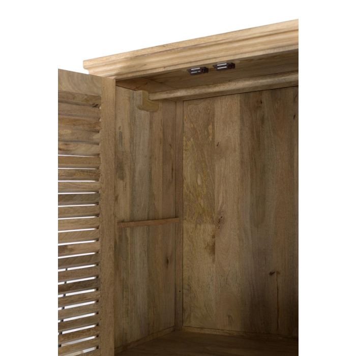 GINER Y COLOMER Armario de Madera de Mango Natural 190x150x50 cm 6 GINER Y COLOMER Armario de Madera de Mango Natural 190x150x50 cm 6