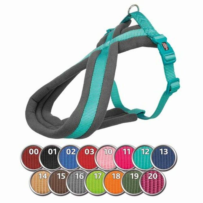 Arnés para Perro Trixie Confort New Premium Azul Océano 1