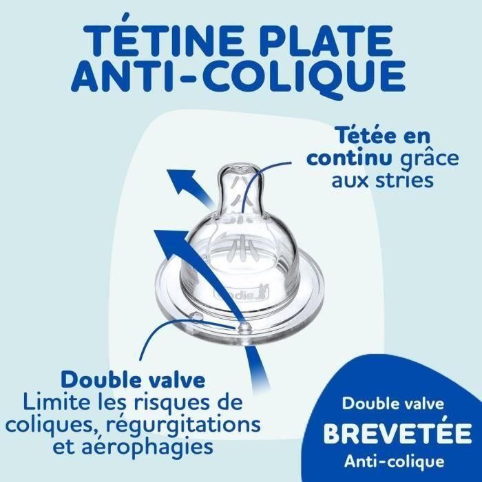 Kit de parto Dodie - 6 biberones anticólicos, tetinas planas, 1 chupete anatómico 0-2 meses, 1 cepillo para biberón - Sin BPA - Rosa 1 Kit de parto Dodie - 6 biberones anticólicos, tetinas planas, 1 chupete anatómico 0-2 meses, 1 cepillo para biberón - Sin BPA - Rosa 1