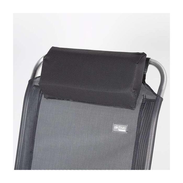 Silla camping aluminio reclinable 5 posiciones 44x55x101cm 3 Silla camping aluminio reclinable 5 posiciones 44x55x101cm 3
