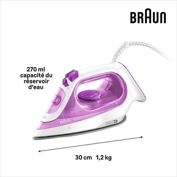 Vapor Iron FI3124 PU - Potencia 2400 W - Sole Supercrámica - 270 ml de tanque de agua - Auto -limpieza 2 Vapor Iron FI3124 PU - Potencia 2400 W - Sole Supercrámica - 270 ml de tanque de agua - Auto -limpieza 2
