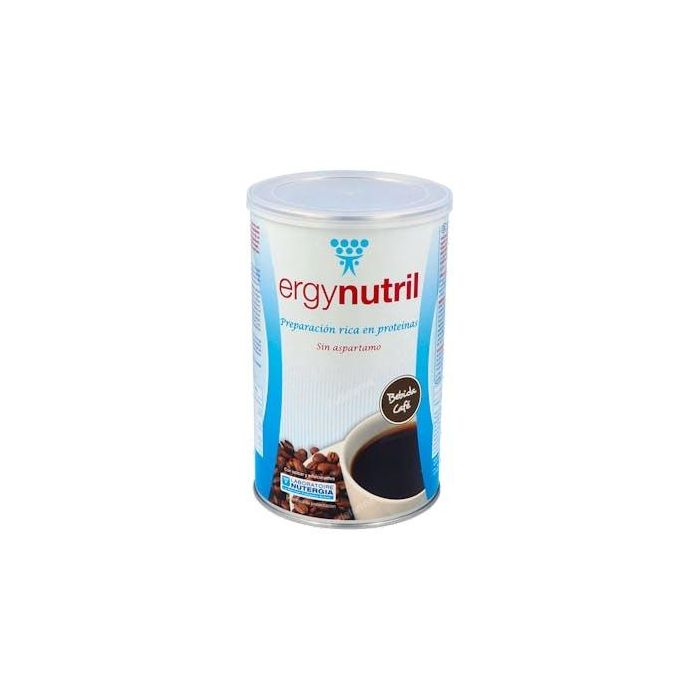 Nutergia Ergynutril Proteínas Café Polvo 300g - Suplemento Hiperproteico para Dieta y Deporte