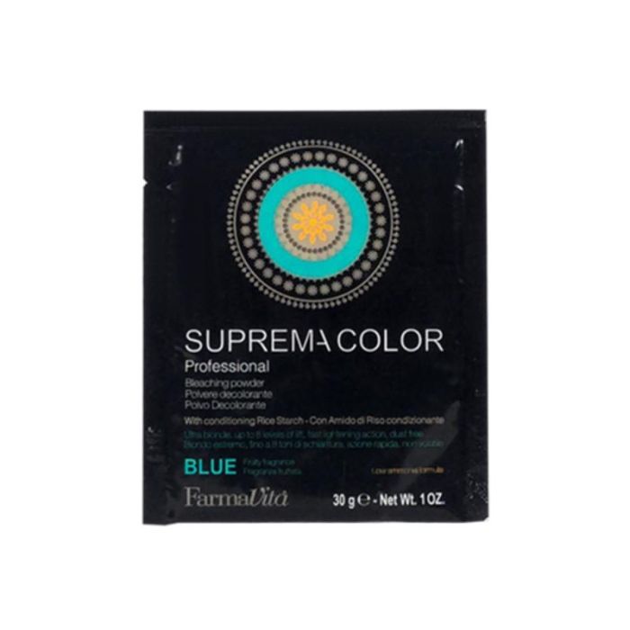 Farmavita Suprema Bleaching Powder/Decolorante Azul 30G Farmavita Suprema Bleaching Powder/Decolorante Azul 30G