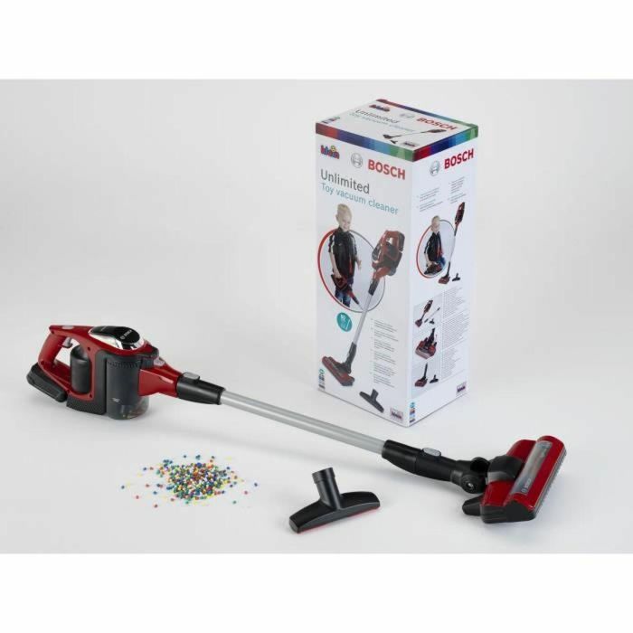 Klein 6808 Aspiradora de Juguete Bosch Unlimited 3 en 1 Roja 5 Klein 6808 Aspiradora de Juguete Bosch Unlimited 3 en 1 Roja 5