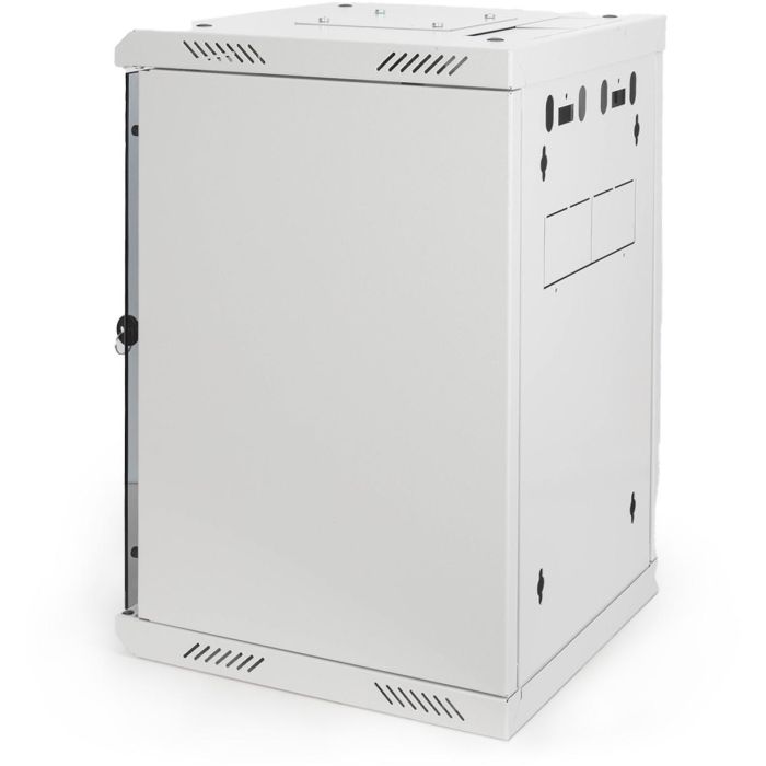 DIGITUS Carcasa Mural Combinada 254 mm (10") y 482.6 mm (19") 10U Acero IP20, Gris 8