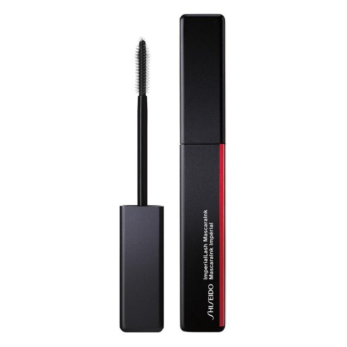Shiseido ImperialLash MascaraInk Máscara de Pestañas #01 Negro Intenso, Volumen Extremo y Sin Grumos 8,5 g