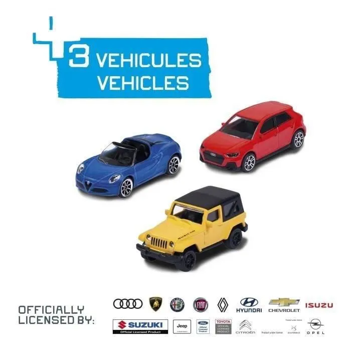 Majorette SMO3032160113297 Majo Garage City Flex + 5 Vehículos a partir de 3 años 4