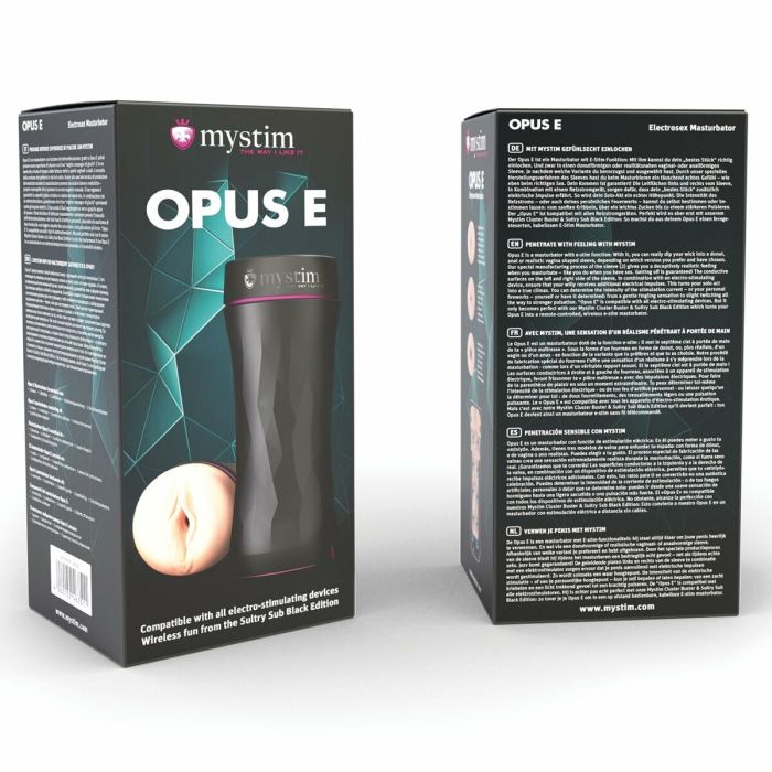 Masturbador Masculino Mystim 46351 Negro 6