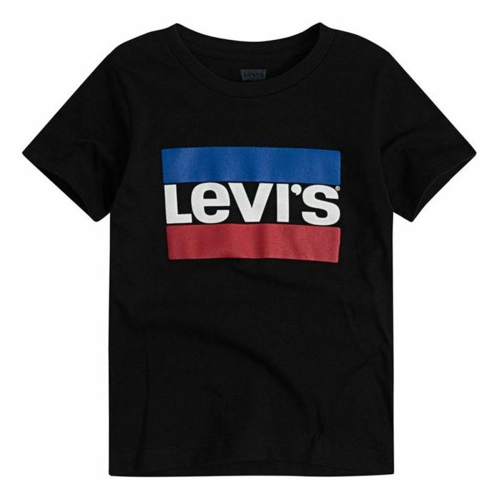 Camiseta de Manga Corta Hombre Levi's Logo Jr Negro