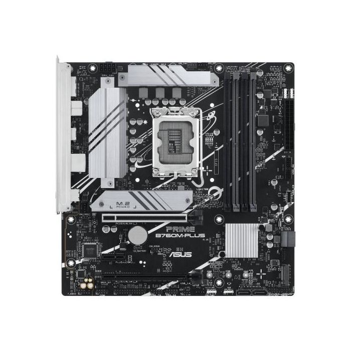 ASUS PRIME B760M-PLUS Placa Base Intel LGA 1700 B760 4x DDR5 192GB HDMI DP SATA M.2 USB 3.2 USB-C 2.5GB Micro ATX 90MB1GY0-M0EAY0 1