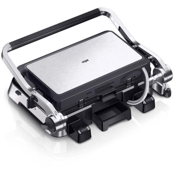 Braun AAAQQ27117 Parrilla multifunción Multi Pro 9, 2000W con 3 Posiciones de Calentamiento, Diseño Negro/Acero 2 Braun AAAQQ27117 Parrilla multifunción Multi Pro 9, 2000W con 3 Posiciones de Calentamiento, Diseño Negro/Acero 2