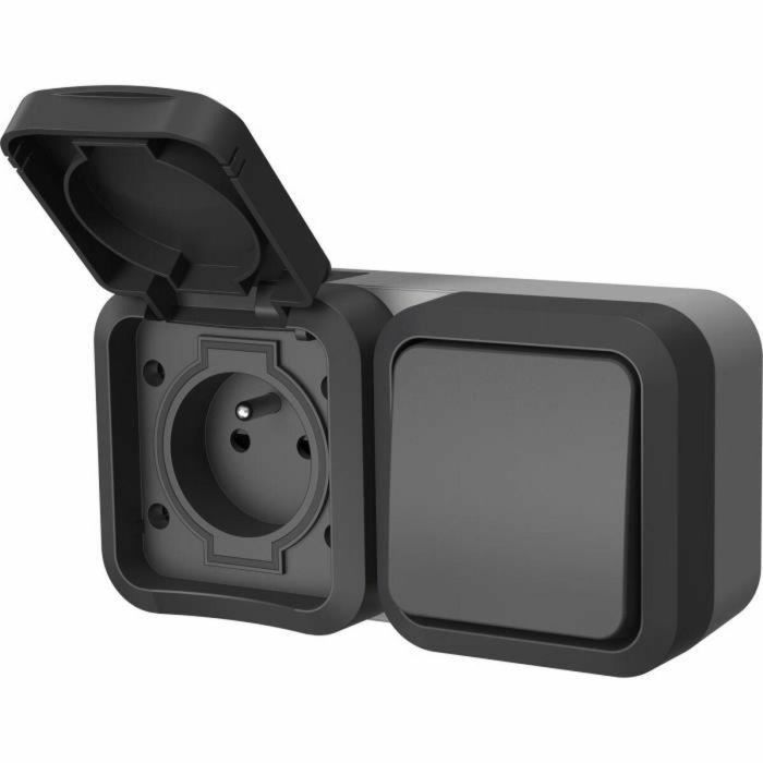 Toma doble - QUARX - Aqua Pro - Exterior, vertical, IP55, 250V, 16A 2 Toma doble - QUARX - Aqua Pro - Exterior, vertical, IP55, 250V, 16A 2