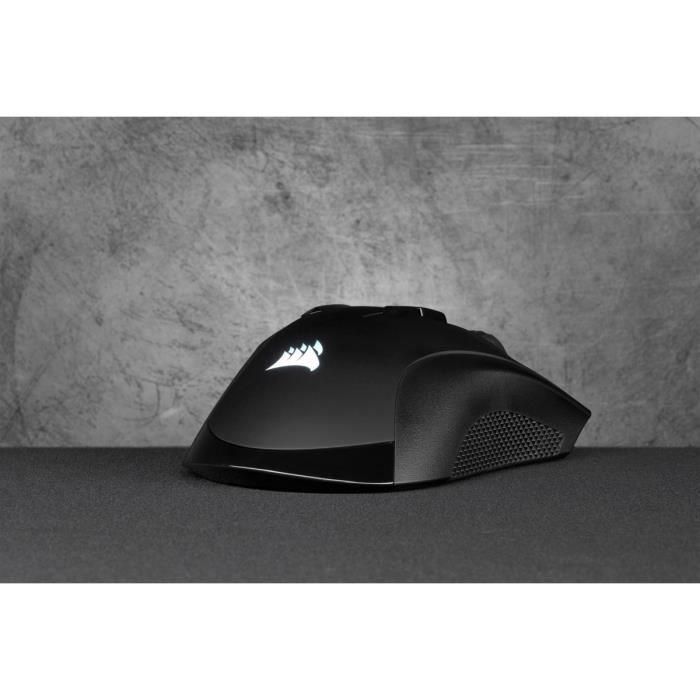 Corsair IRONCLAW RGB ratón mano derecha RF Wireless+Bluetooth+USB Type-A Óptico 18000 DPI 1