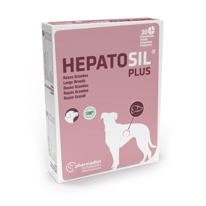Hepatosil Plus Razas Grandes 30 Comprimidos