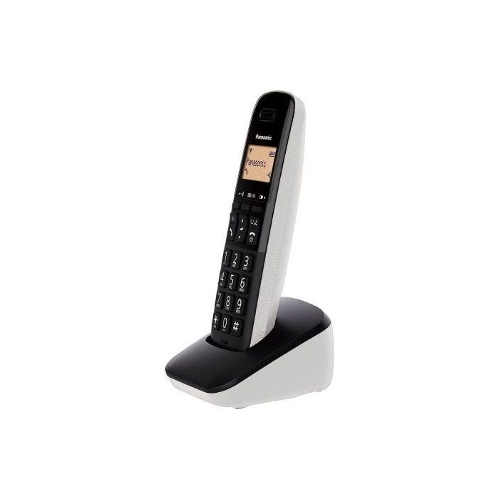 Teléfono Inalámbrico Panasonic KX-TGB610SPW/ Blanco y Negro 2