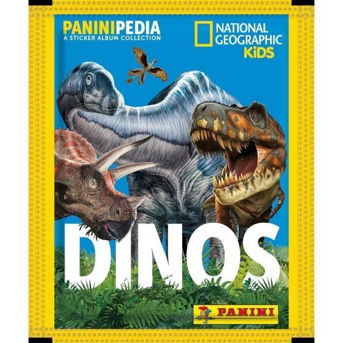 Pack de cromos Panini National Geographic - Dinos (FR) 7 Sobres 4