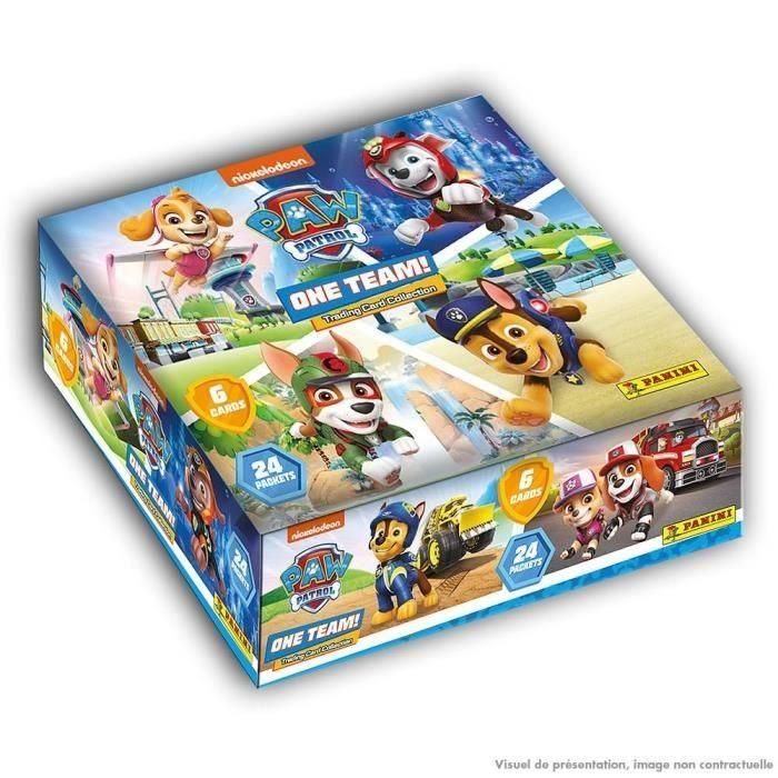 Caja de Cartas - PANINI - Paw Patrol 2 - 24 bolsillos (144 cartas)